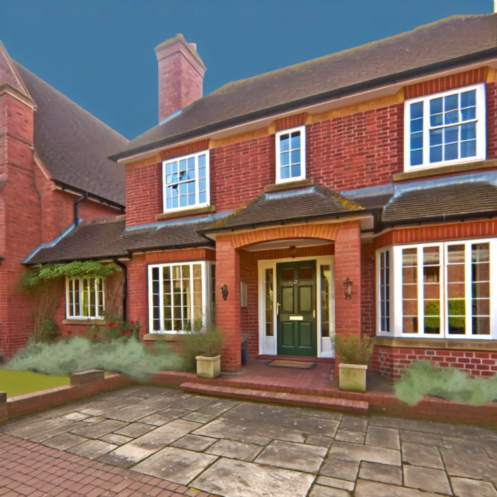 Elegant British home showcased as a featured property